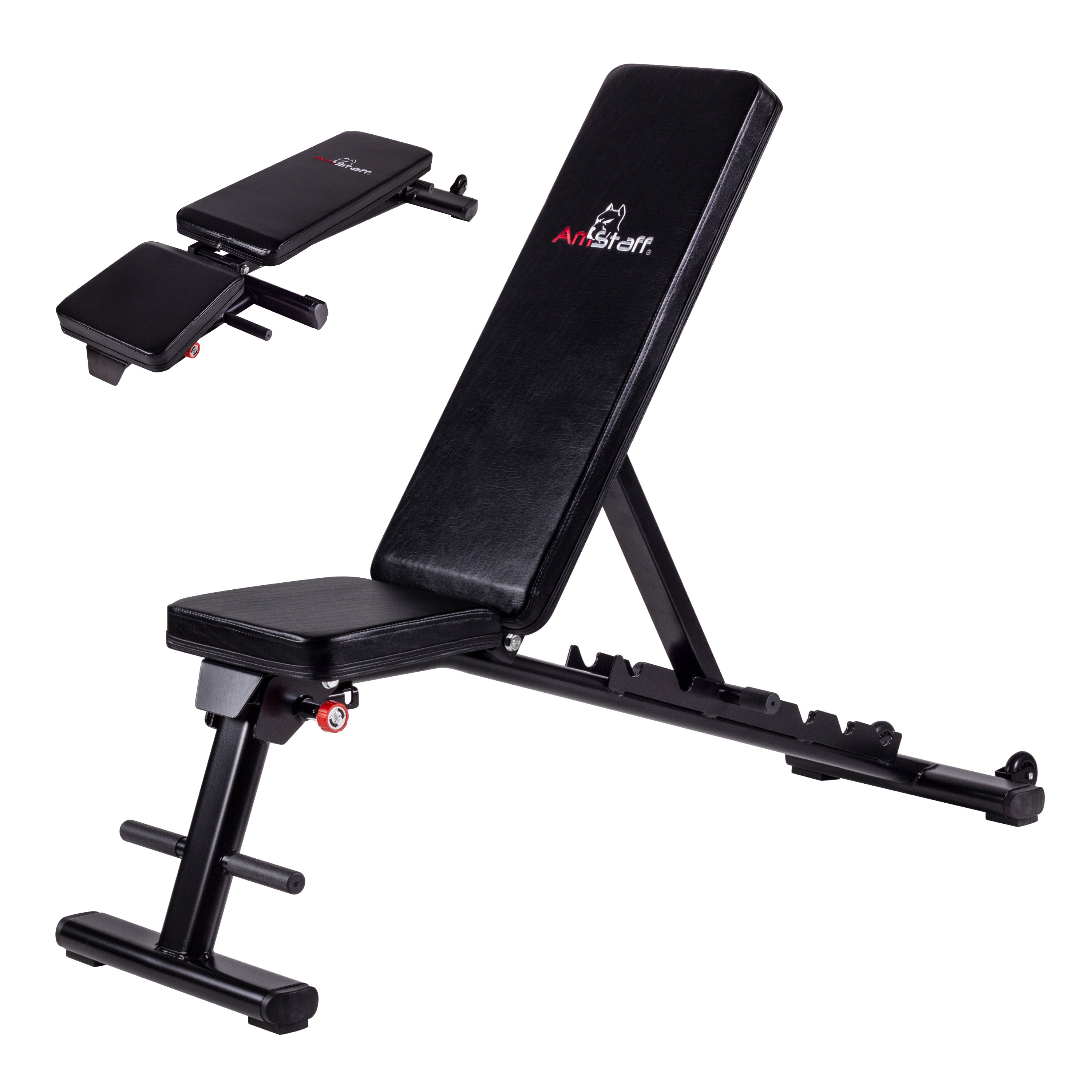 AmStaff Fitness TT1104 Multi FID Folding Bench Fitness Avenue