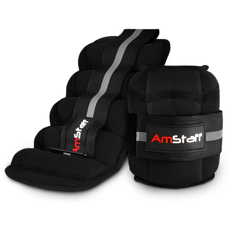 AmStaff Fitness Adjustable Ankle Weights