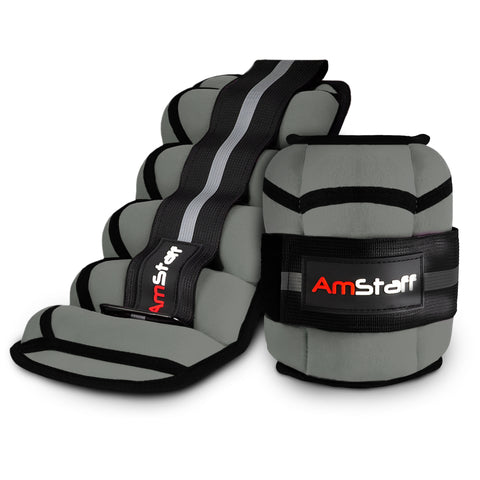 AmStaff Fitness Adjustable Ankle Weights