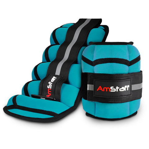 AmStaff Fitness Adjustable Ankle Weights