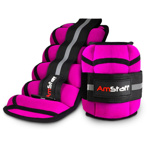 AmStaff Fitness Adjustable Ankle Weights