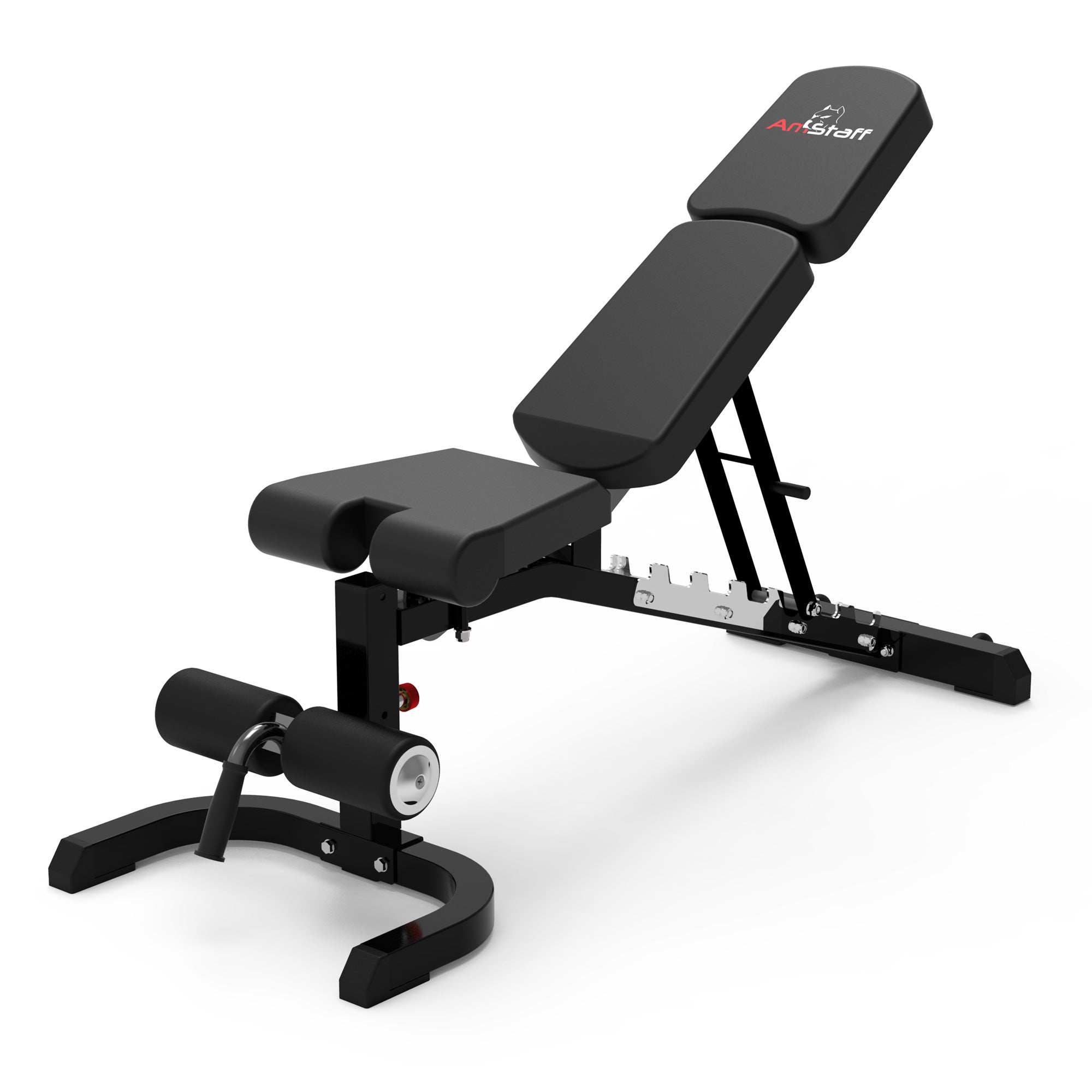 AmStaff Fitness TS009 Premium Multi FID Bench Black