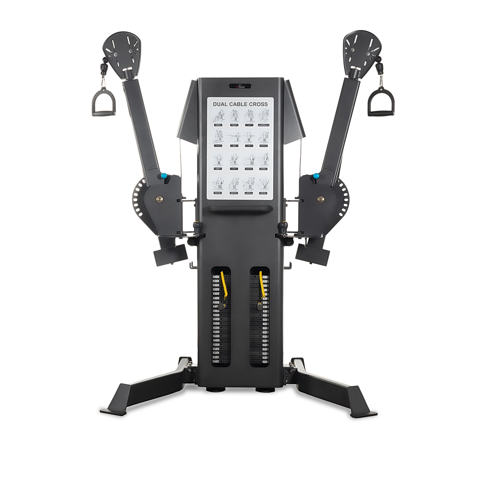 Dual stack best sale home gym