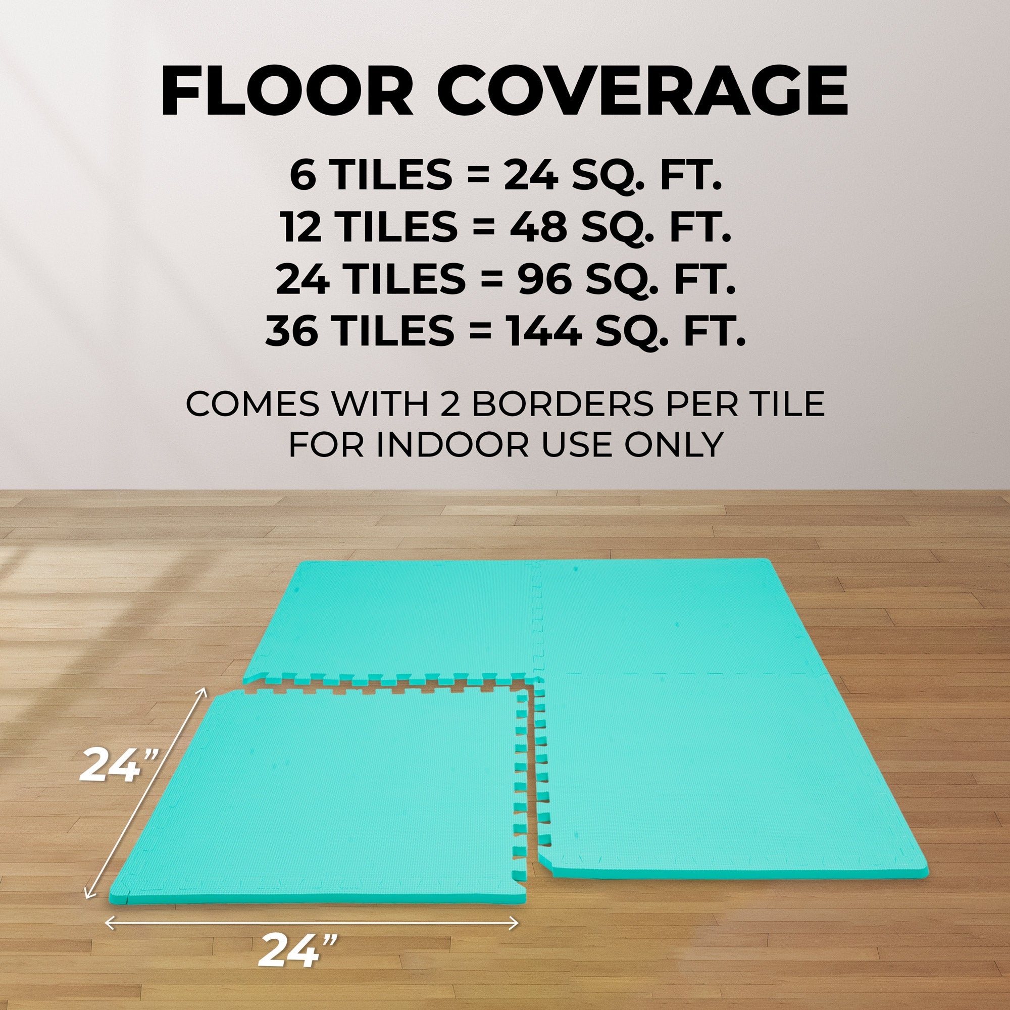 Green interlocking best sale foam mats