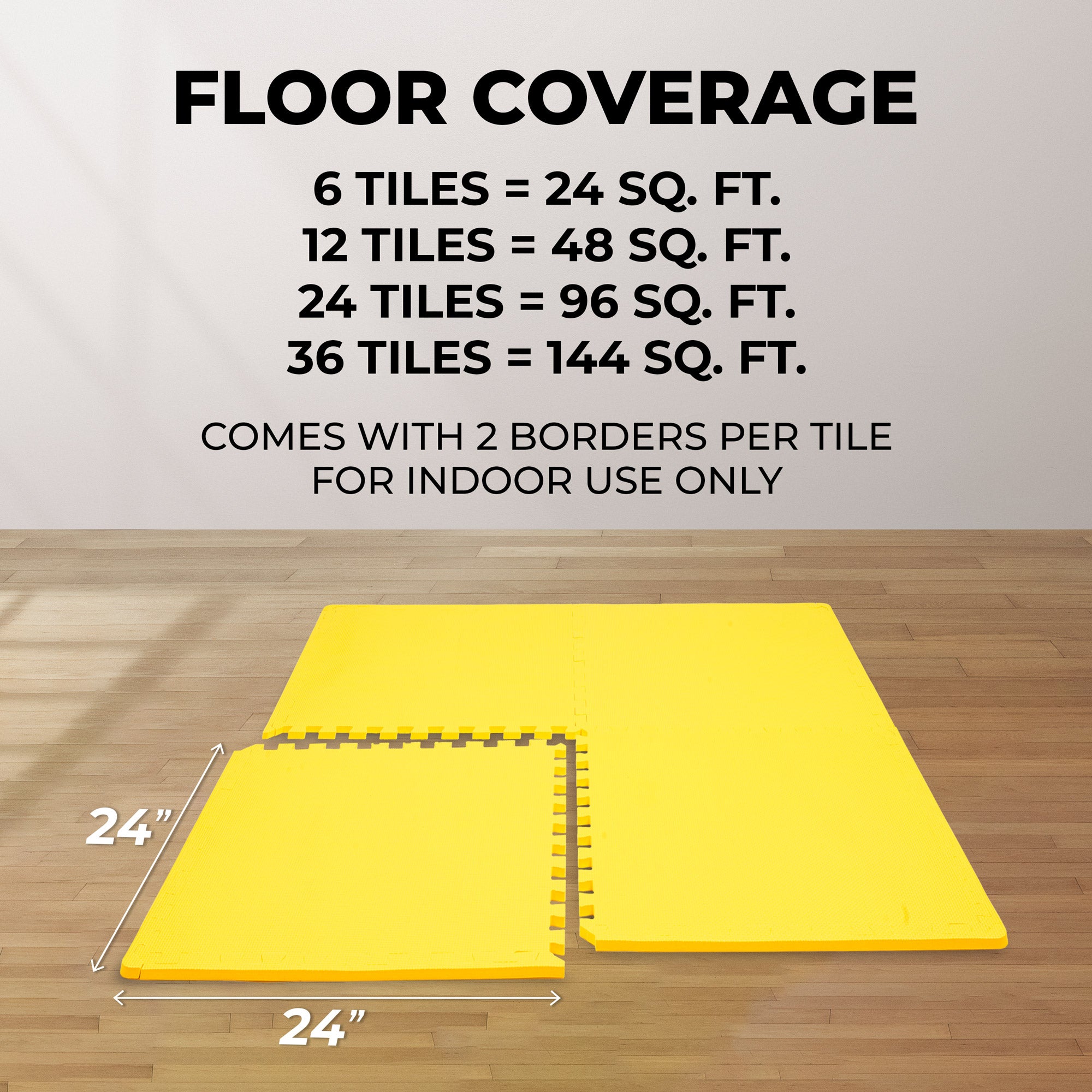 Amstaff Fitness Interlocking Foam Floor Tiles