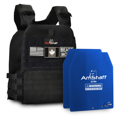 AmStaff Fitness Tactical Weighted Vest