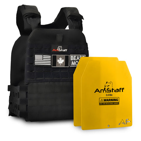 AmStaff Fitness Tactical Weighted Vest