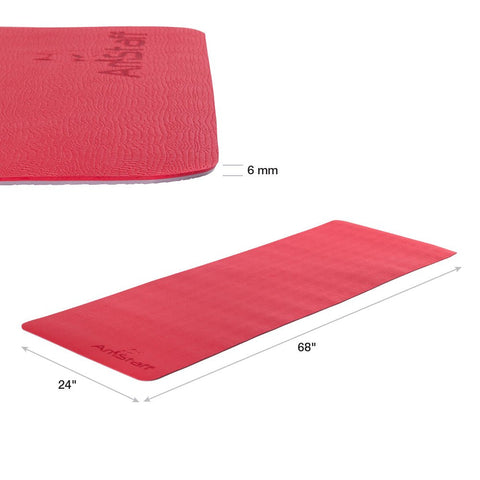 Buy YOGTAPAS 6MM (EVA + TPE) Premium Yoga Mat for women men Anti-Skid  Lightweight Easy to Carry & Fold, Easy to hold with Carry Bag (Proudly Made  in India) (2Fts x 6Fts) (