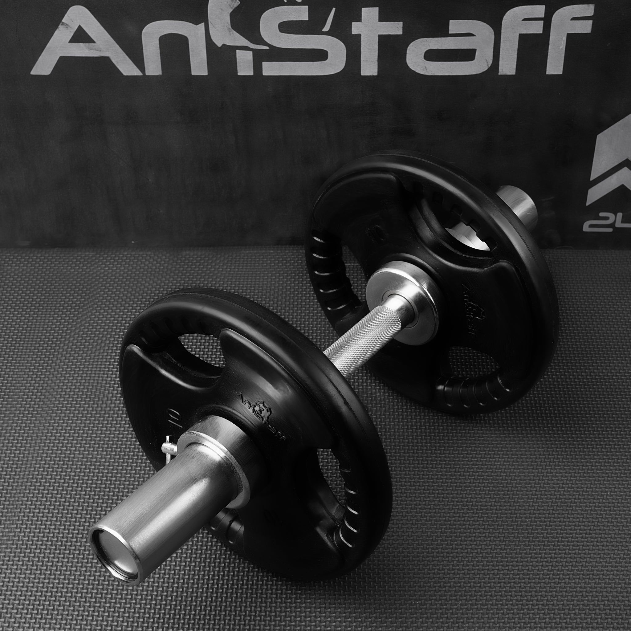 Olympic Dumbbell Handle 20 Inches at Fitness Avenue