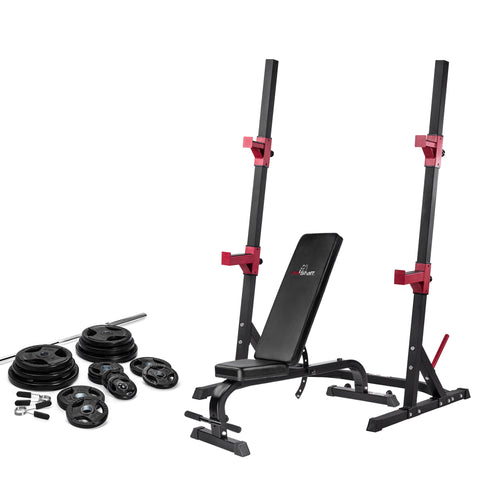 Bodyfit Home Gym Combo, Home Gym Set, Gym Equipment with Accessories (20kg)  – Sports Wing