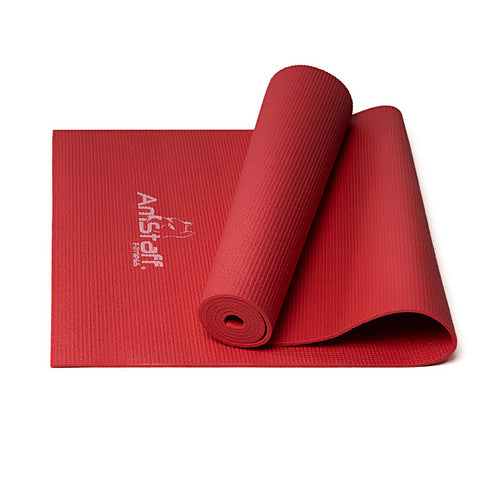 POWRX Yoga Mat 75 x31 x0.6, Red